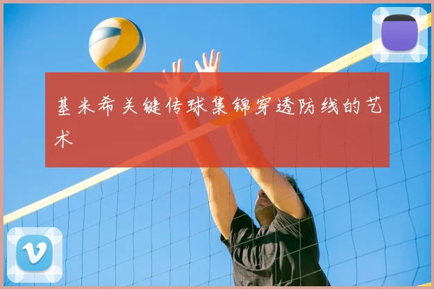基米希关键传球集锦穿透防线的艺术